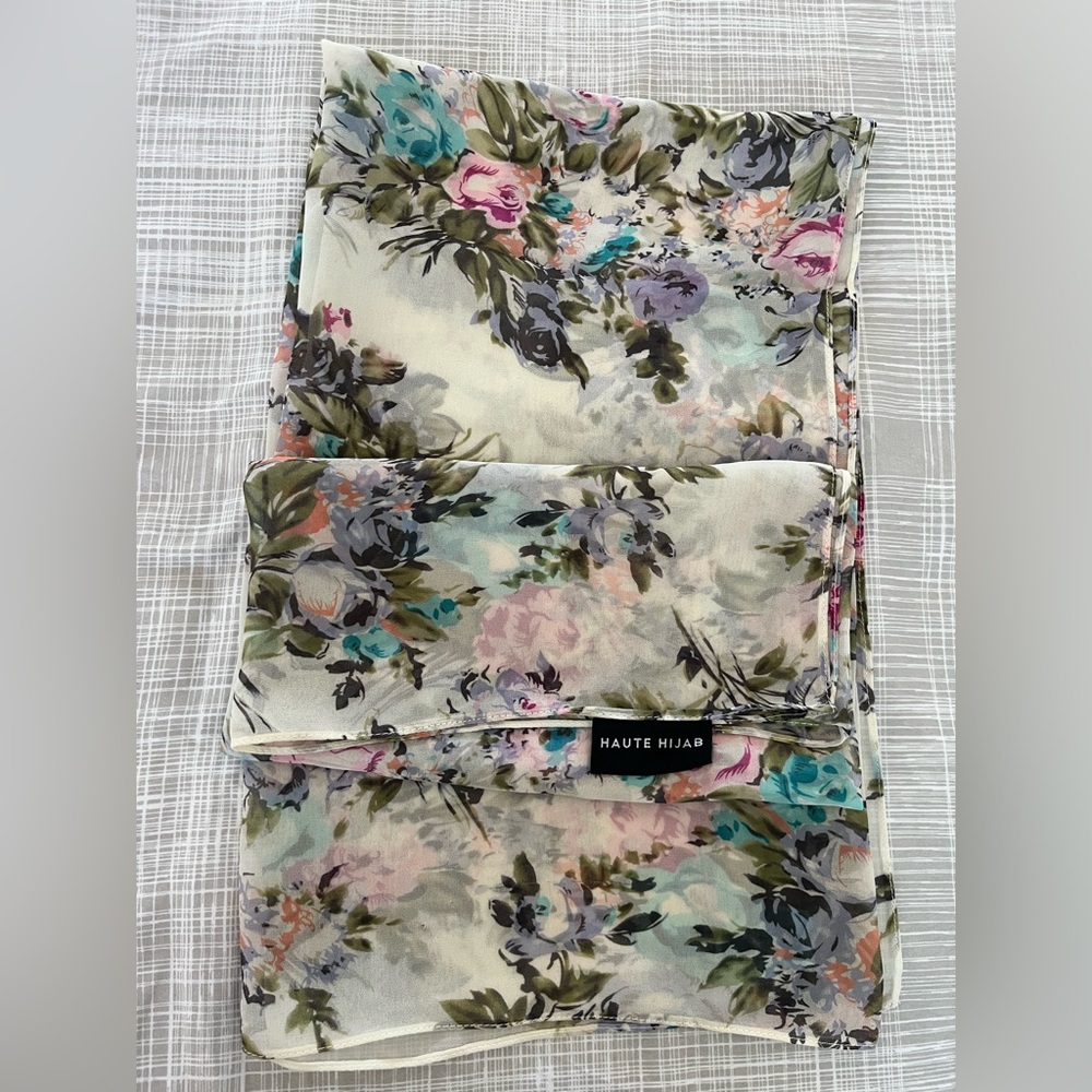 Haute Hijab Square Chiffon Scarf